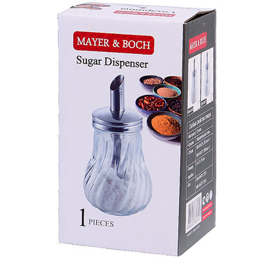 40475 Сахарница с дозатором 230мл стекло/нерж MB (х96) - Mayer&boch фото 3