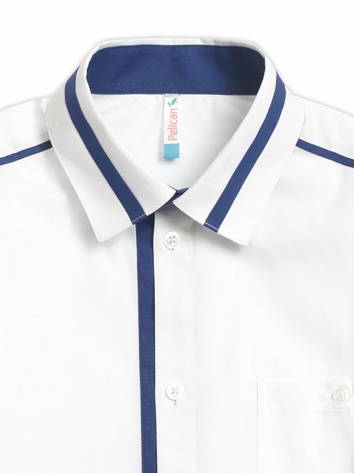 Pelican BWCJ8096 сорочка верхняя для мальчиков  фото 5
