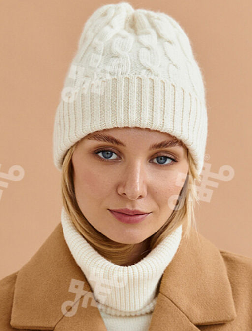 Шапка из 100% монгольской шерсти (арт. 05130) - Тод оймс ххк фото 8