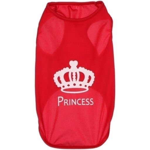 Цена за 2 шт. Майка для кошек и собак мелких пород "Бонита на стиле", мамина принцесса, размер L (обхват шеи 32, длина спинки 34см, объем груди 45см, от 7 до 9кг)