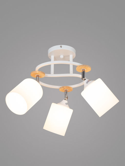 Люстра XA1634/3, 3×60 Вт, E27, белая