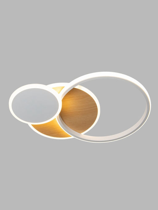 Светильник потолочный LED City CLL-1-60-RC, 60 Вт, 3000-6500К, 42×42×7 см, с ПДУ, белый