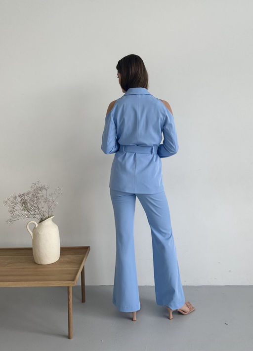 Жакет AURA 1059-176 голубой  фото 4