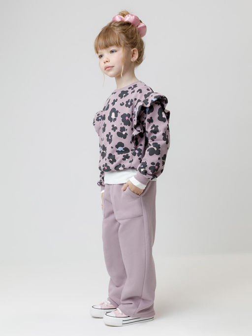 КР 400844/сиреневый 3304 к619 брюки для дев