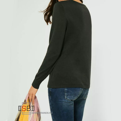 Street One, 301806, Пуловер, Khaki Green