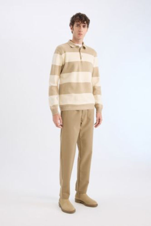 Regular Fit Pantolon Cepli Duz Paca