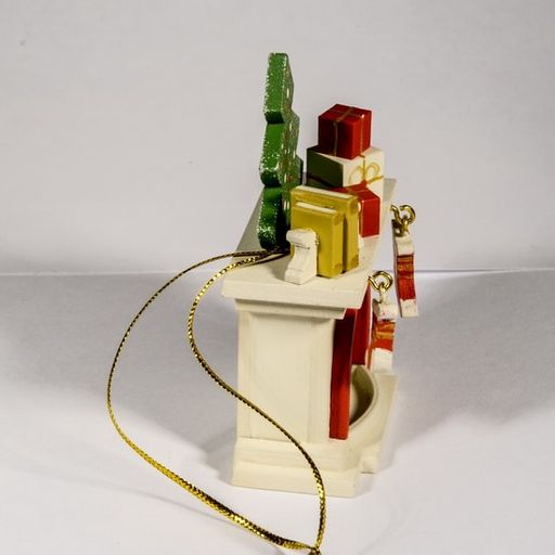 Елочная игрушка - Камин 1013 K Tree - Idh фото 4