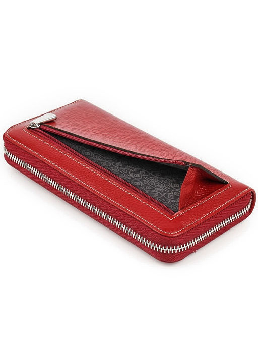 Женский кожаный кошелек на молнии Sergio Valentini СВ 8086-2023/А  фото 3