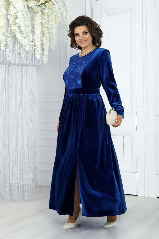 Платье Ninele 7431-Р темно-синий - Mira fashion фото 627