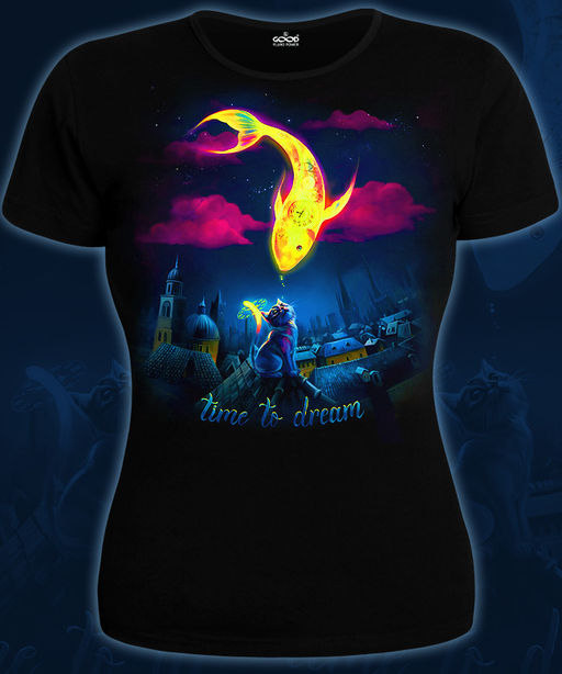 Футболка женская Time to Dream - Good фото 2