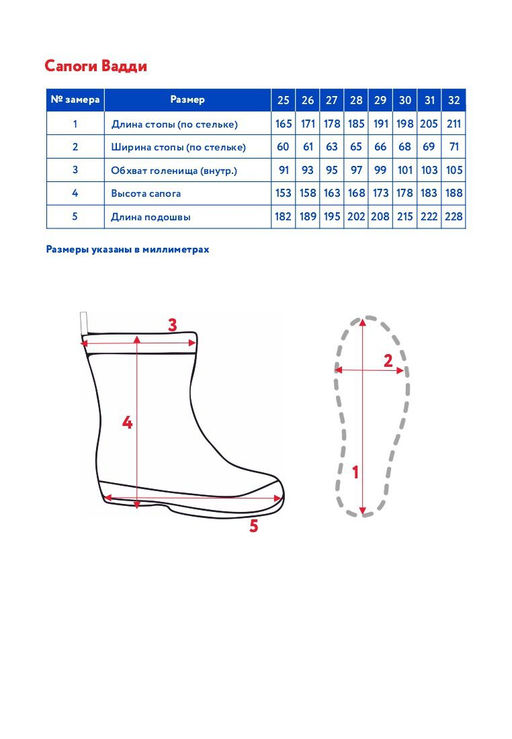 Сапоги зимние детск. Вадди - Oldos фото 6