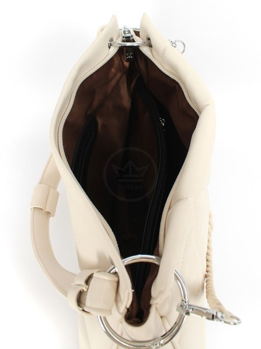 Сумка женская искусственная кожа Marrivina-22225-1, 1отд+карм/перег, плечевой ремень, бежевый SALE 260230 - Adelia фото 8