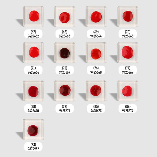 Гель лак для ногтей, с блёстками, трехфазный, 8 мл, LED/UV, красный (85)