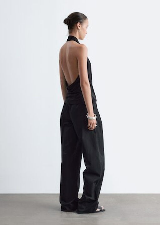 Top drapeado de cuello halter - H&m фото 5