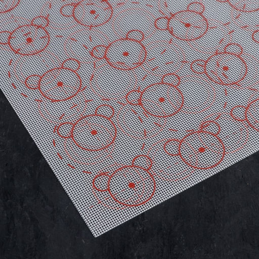 Коврик для выпечки армированный Макарун. Ушки, силикон, 42?29.5 см - Simaland фото 5