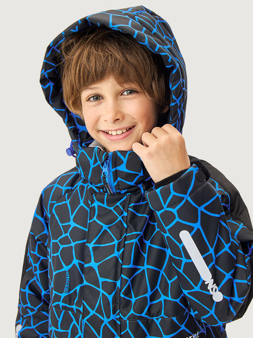 Костюм 7з2925 электрик/черный