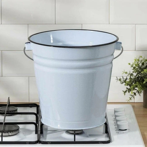 ЭМ_Ведро 12,0 л без деколи с крышкой арт 1224/рб, 1224/Км Лысьва