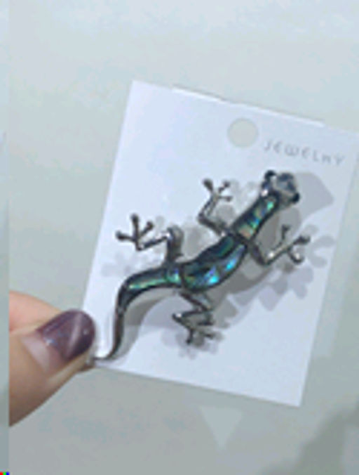 Брошь Ящерица 6,5 см / GM310 /уп 36/ - Галеонтрейд фото 2