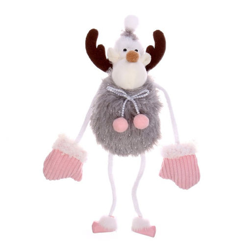 Мягкая игрушка Новый год, 22 см, виды МИКС - Simaland фото 3