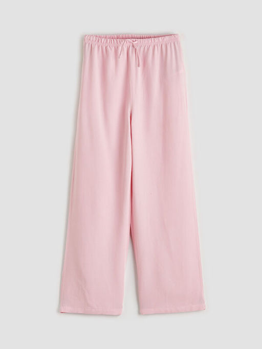 Keten Kar???ml? K?z ?ocuk Bluz ve Pantolon