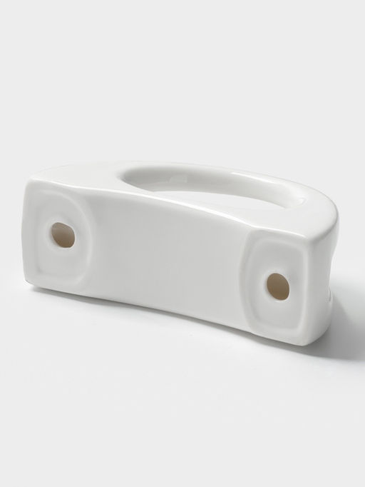 Салфетница Hanna Knövell, 11.3 см, h=6.2 см, фарфор, белая