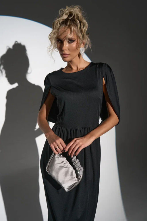 Платье Грация (черный) - Эльза фото 19