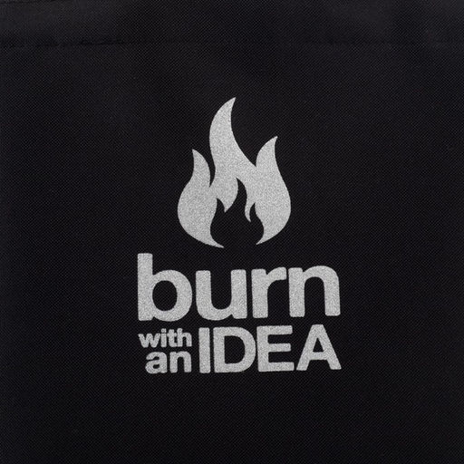 Сумка-шопер Burn with IDEA блёстки, без молнии, без подкладки, цвет чёрный - Nazamok фото 5