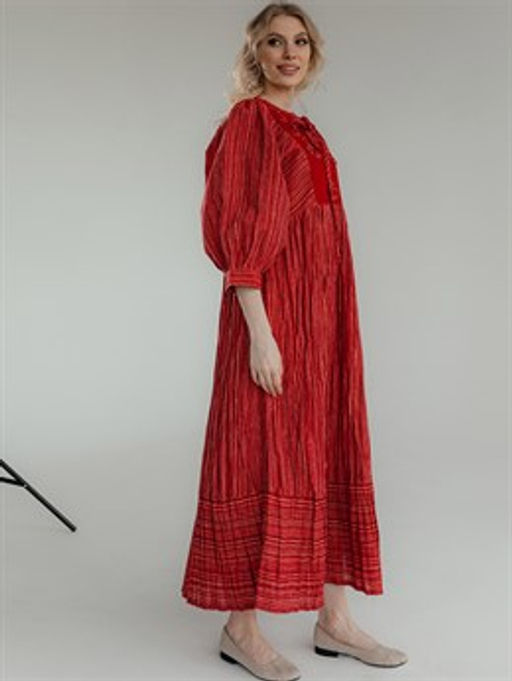 платье ЛЕН с ВИСКОЗОЙ - Волтри фото 2