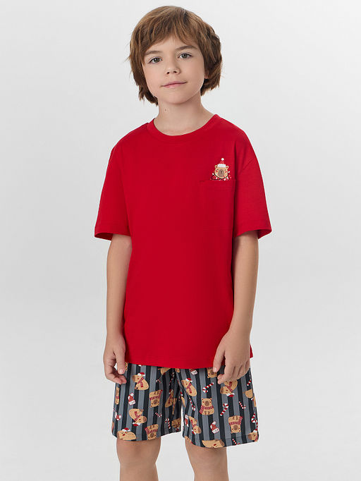 КОМПЛЕКТ ДЛЯ МАЛЬЧИКОВ (ДЖЕМПЕР, ШОРТЫ) - Mark formelle фото 3