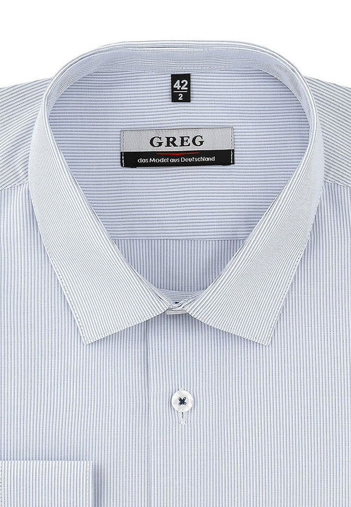 Сорочка мужская длинный рукав GREG 121/239/MAK/ZN
