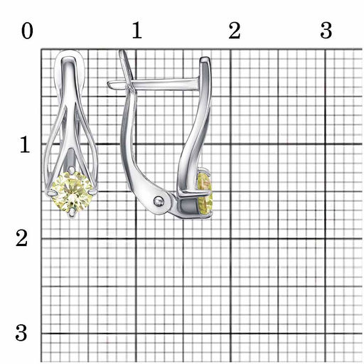 СЕРЬГИ 34815064Пл9 - Красная пресня фото 5