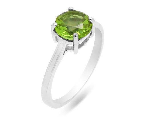 Кольцо из серебра султанит, SL-RS-2186