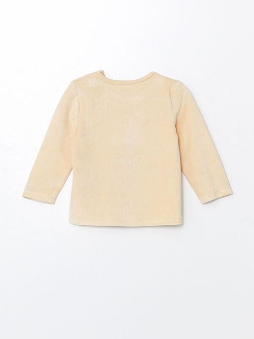 Bisiklet Yaka Uzun Kollu Bask?l? Erkek Bebek Pijama Tak?m? - Waikiki фото 3