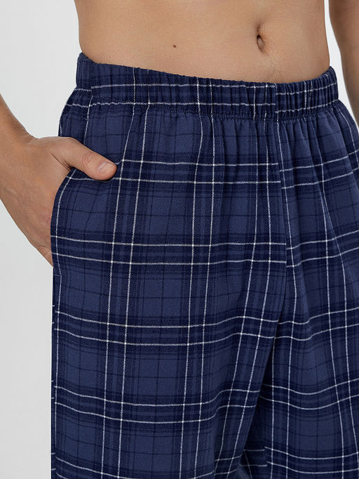 Комплект домашний мужской синий в клетку - Mark formelle фото 7