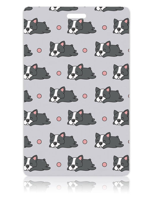 Держатель для карт French Bulldog (6,5 х 10,4 см)