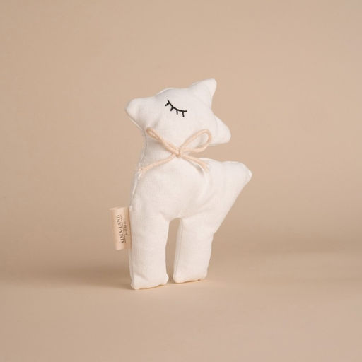 Цена за 2 шт. Мягкая игрушка «Оленёнок», 15 см, цвет белый, с бантиком