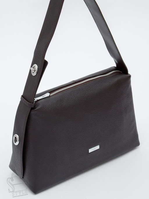 Сумка женская кожаная 8017-2S coffee Velina Fabbiano-Safenta