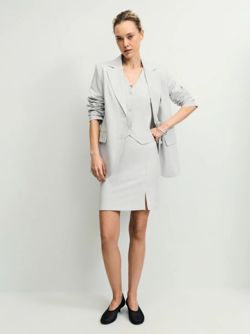 Юбка мини с вискозой в составе ZR2604013502-60 / Zarina  фото 6