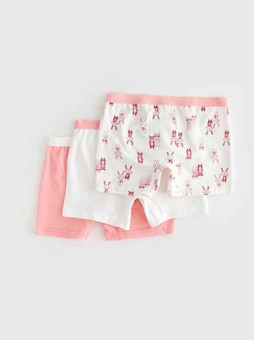 Pamuklu K?z ?ocuk Boxer 3l? - Waikiki фото 2