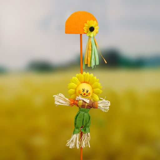 Огородное пугало Солнце, h=53 см, МИКС, Greengo  фото 2