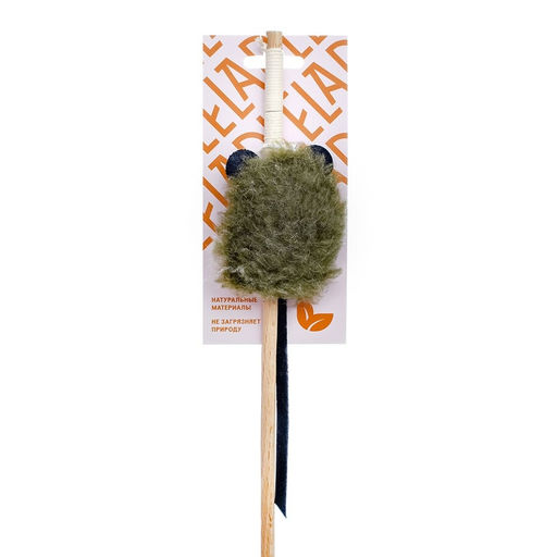 Игрушка-дразнилка "Мышка меховая" 06лу06