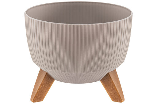 Кашпо 5,4 л 24*24*20 см Винто темно-бежевый (модель 660) - Elan gallery фото 6