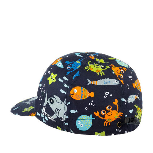 Детская бейсболка HERMAN арт. CONQUEST 033 (синий)