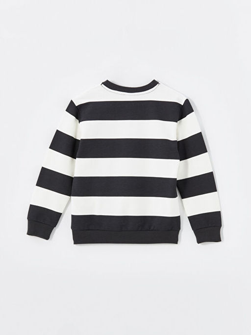 Bisiklet Yaka Erkek ?ocuk Sweatshirt - Waikiki фото 3