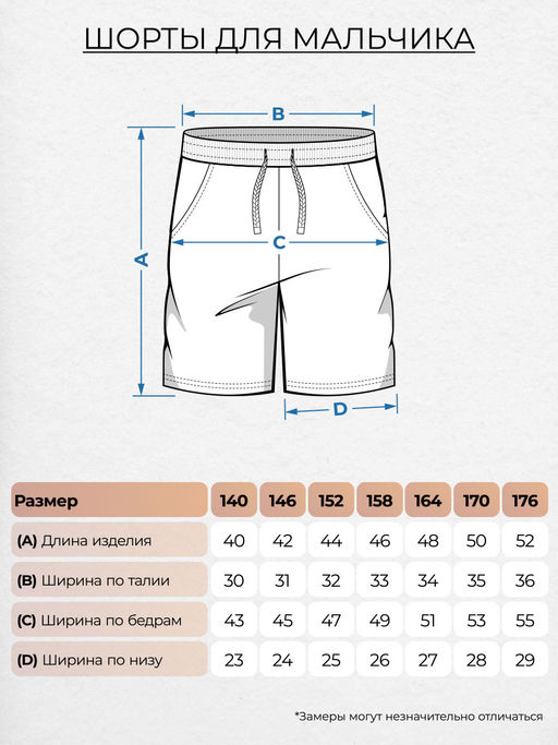 Шорты для мальчика ШМ134176 Т.синий* 273 Lets go - Let's go фото 15