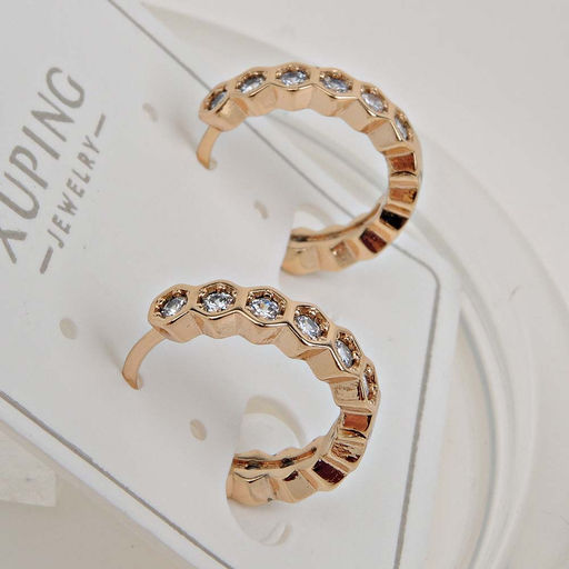 XUPING Серьги с замком кольцо арт. 18 1409 (id 281773) - Rada фото 2