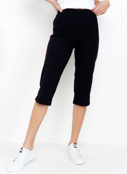 Бриджи хлопок 95%, лайкра 5%,темно-синие