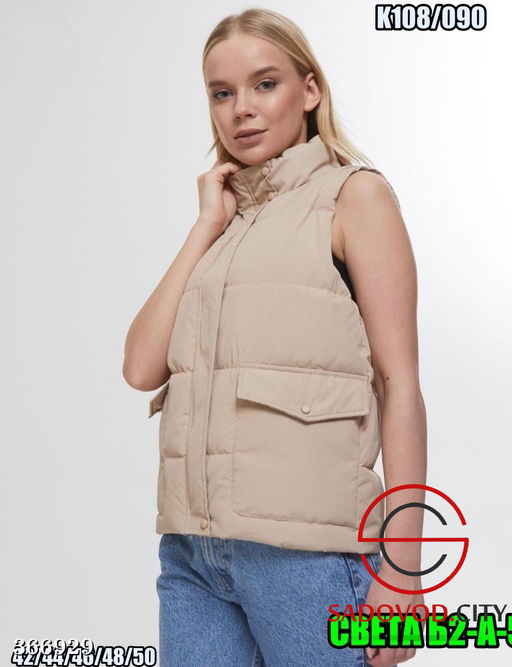 Жилетка женская с карманами - Bruno фото 4