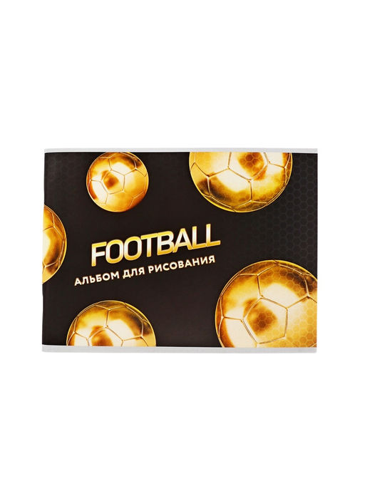 Цена за 3 шт. Альбом для рисования Calligrata «Победитель» А4, 40 листов на скрепке, обложка мелованный картон, блок 100 г/м²