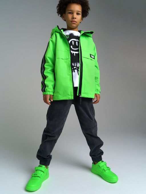 12311291 Куртка текстильная с полиуретановым покрытием для мальчиков (ветровка) - Playtoday фото 3